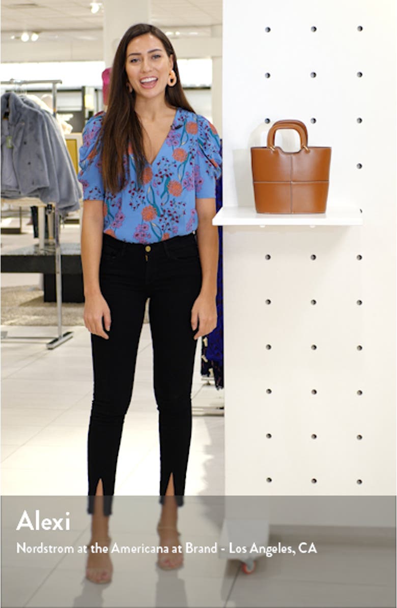 Andy Seamed Leather Tote, sales video thumbnail