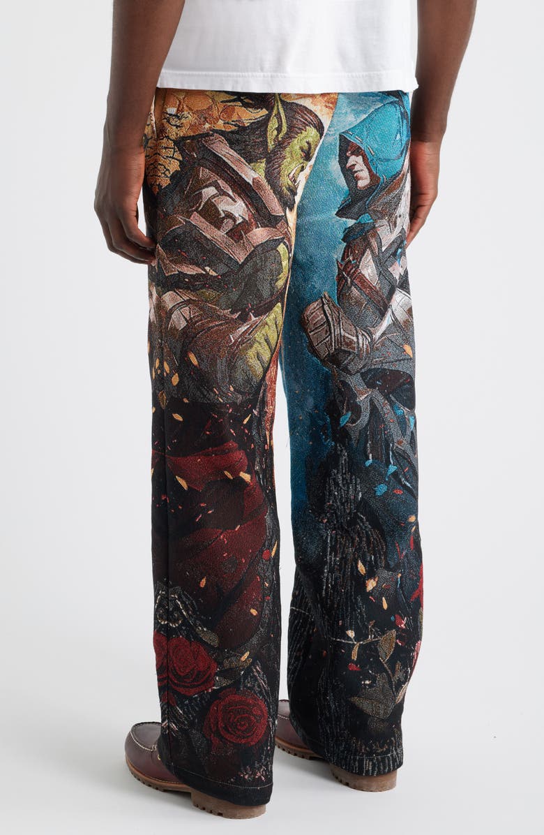 VERYRARE Thorns/War Drawstring Pants, Alternate, color, Bicolor