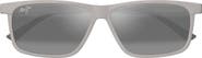 Maui Jim Pulama 56mm PolarizedPlus2® Rectangular Sunglasses