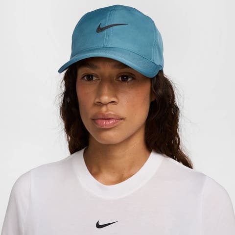 Teal Featherlight Club Performance Adjustable Hat