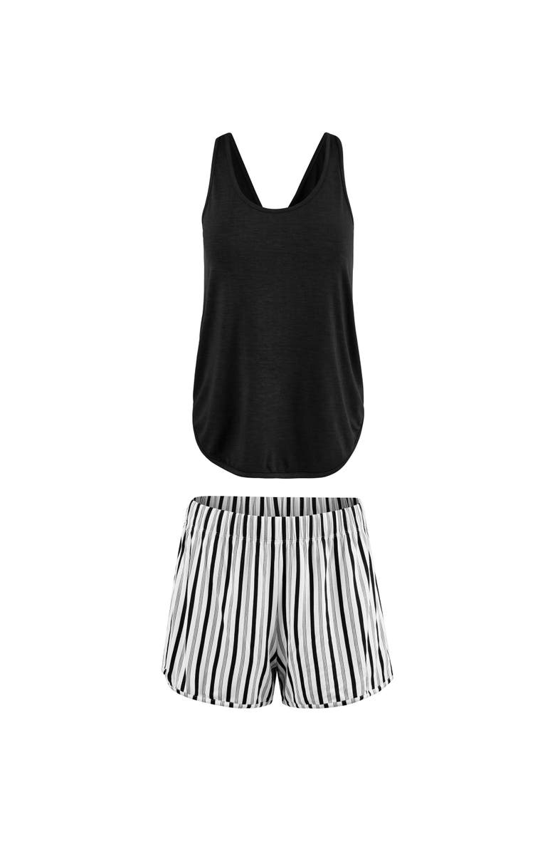 Adore Me Balenda Pajama Tank And Shorts Set, Alternate, color, 