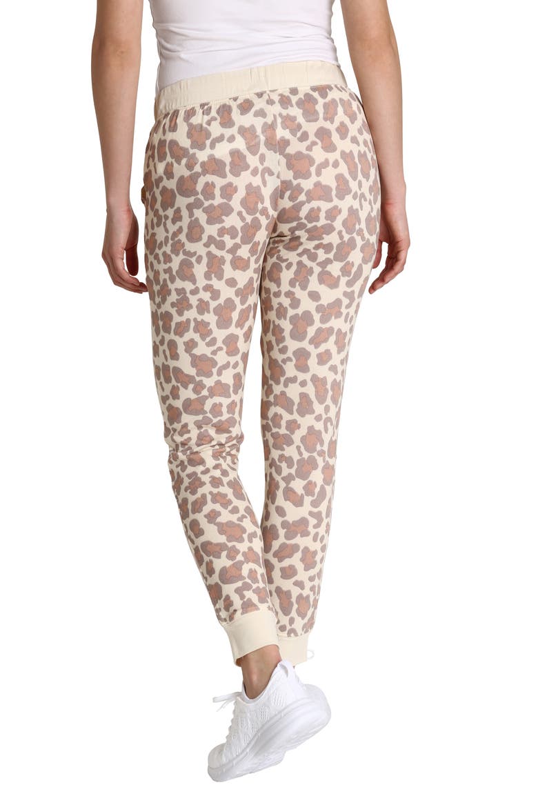 Tapered Joggers, Alternate, color, LEOPARD