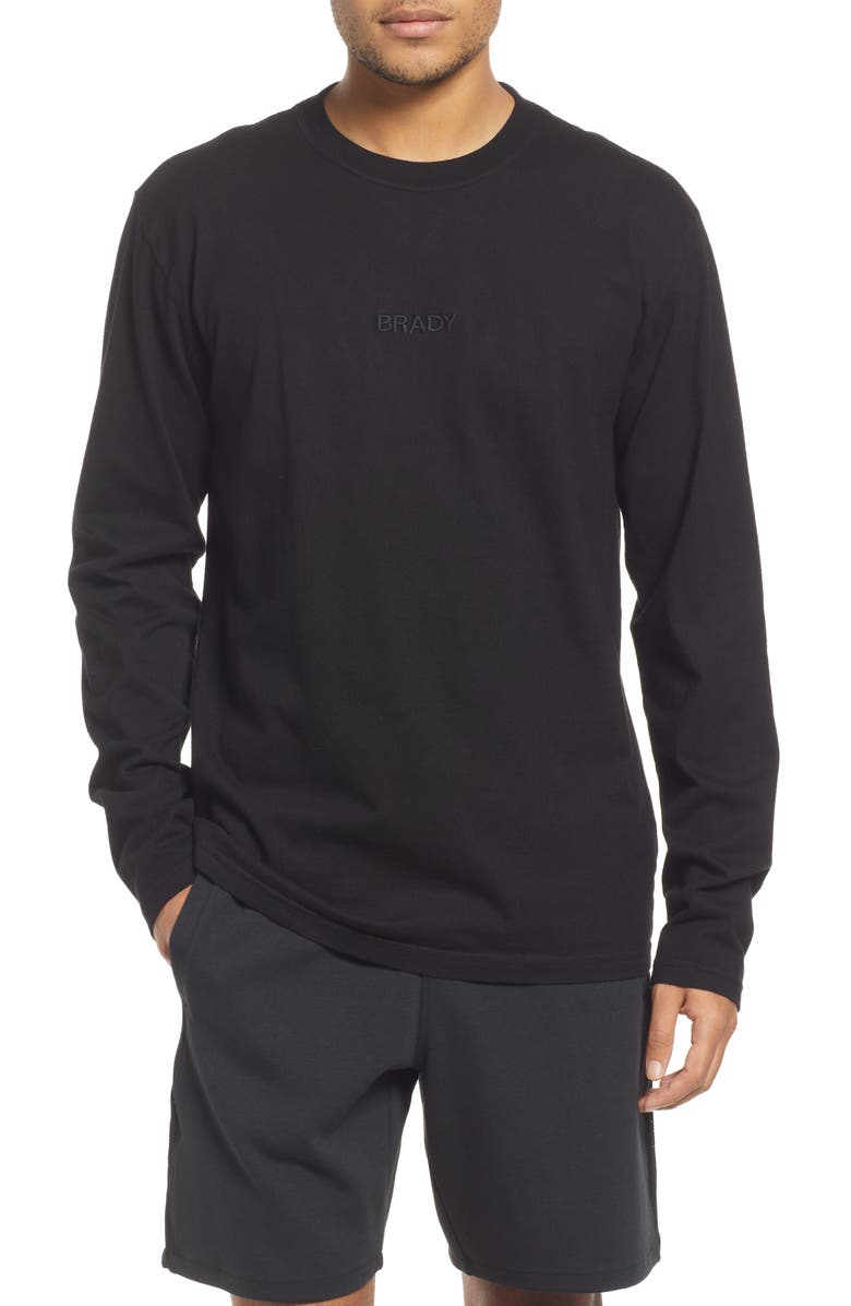BRADY Three Quarter Sleeve Pima Cotton Henley T-Shirt, Main, color, 