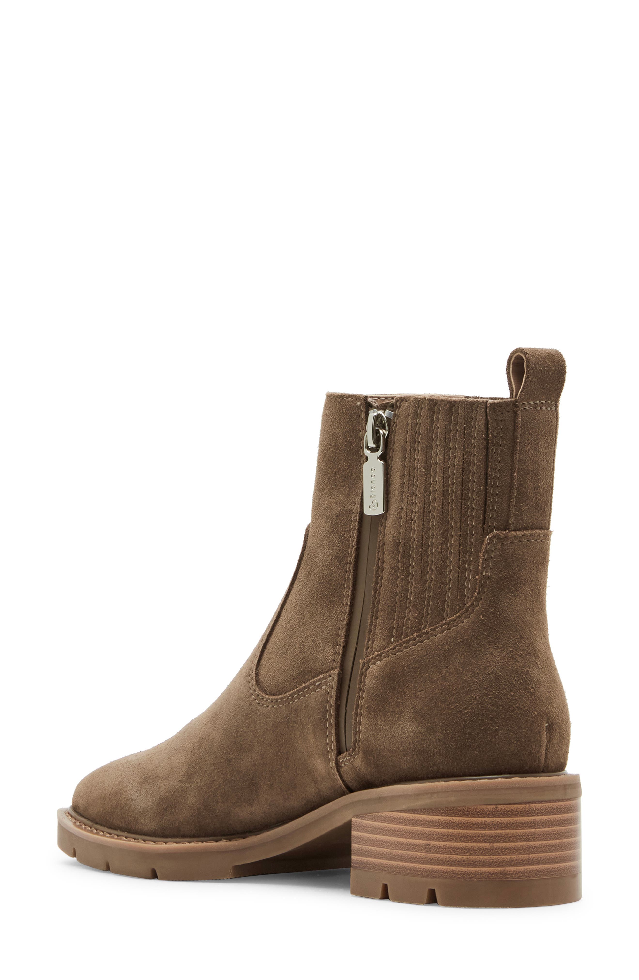Harlen Waterproof Bootie, Alternate, color, TAUPE SUEDE