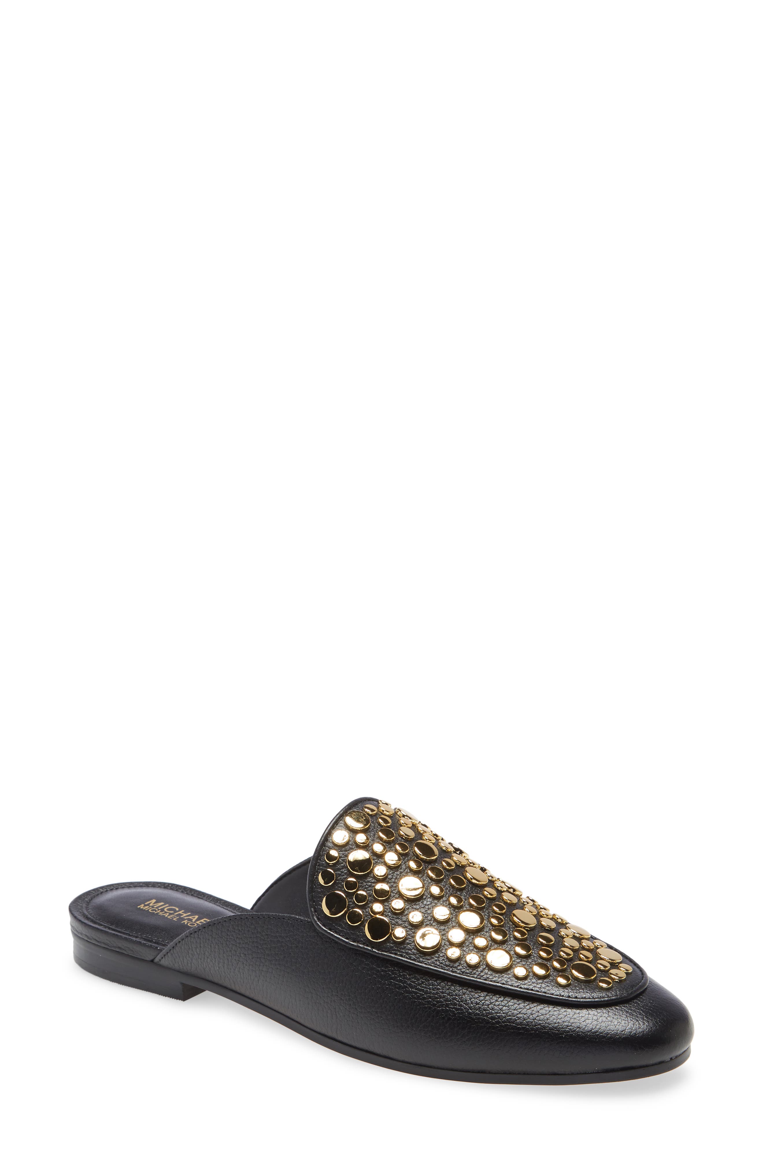 MICHAEL Michael Kors Farrow Studded Mule, Main, color, 