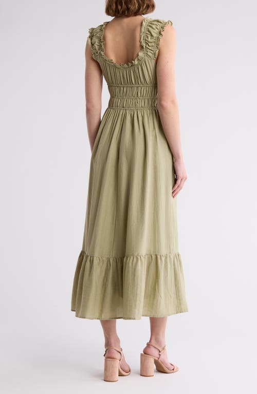 BLU PEPPER BLU PEPPER SLEEVELESS TIERED MAXI DRESS