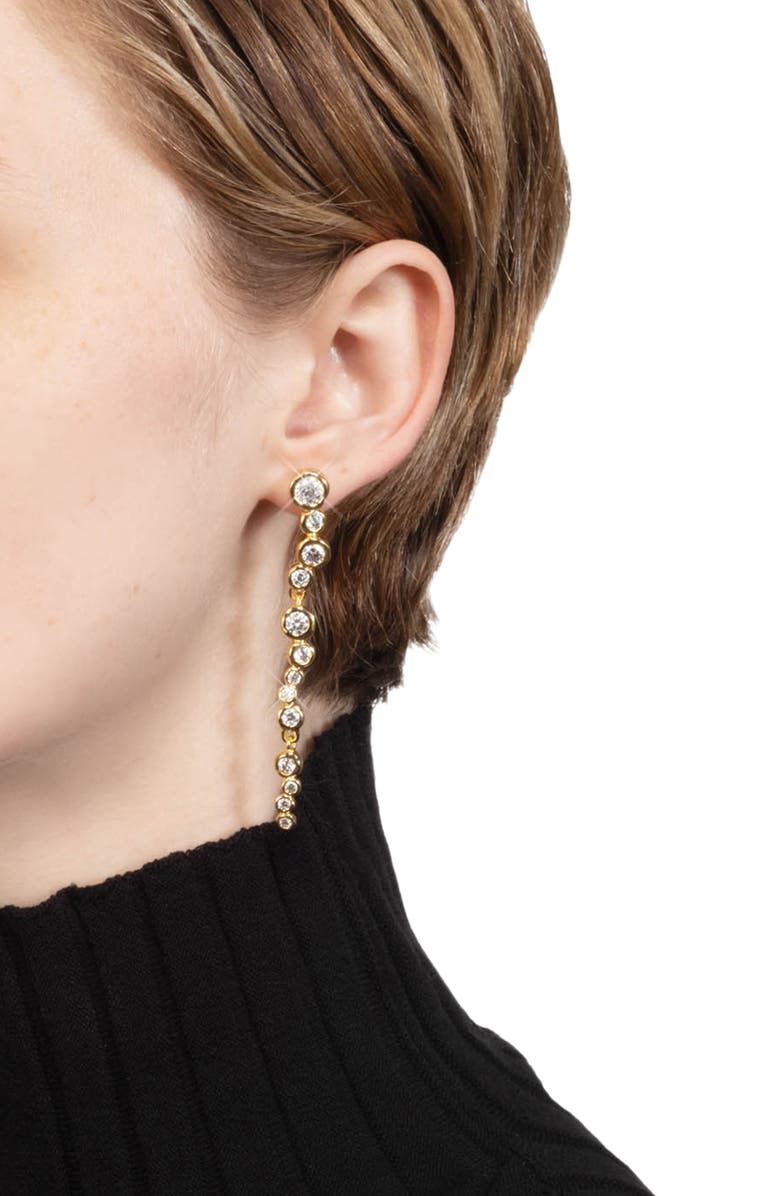 Alexis Bittar Asterales Cascading Drop Earrings, Alternate, color, Gold