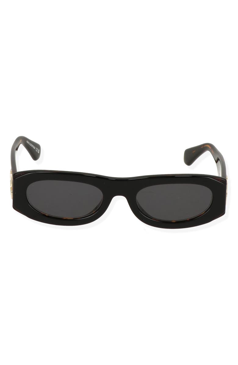 Off-White Orlando 54mm Rectangular Sunglasses, Main, color, Black - Dark Grey