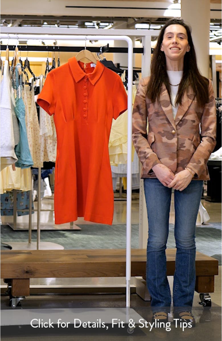 Marlie Short Sleeve Minidress, sales video thumbnail
