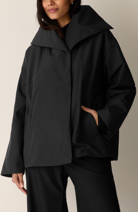 High Collar Short Padded Coat