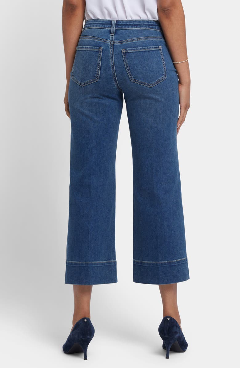 NYDJ Teresa Ankle Wide Leg Jeans, Alternate, color, Valencia Surf