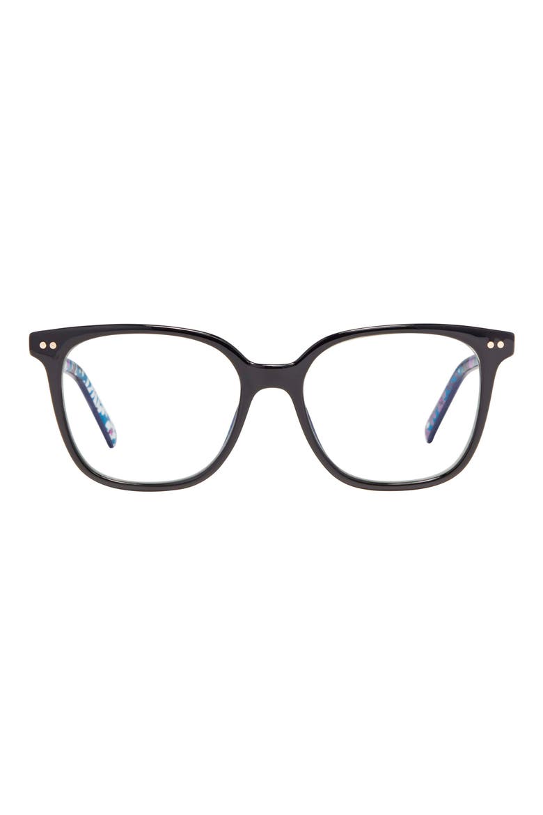 new york rosalie 51mm reading glasses, Main, color, Z/DNUBLACK