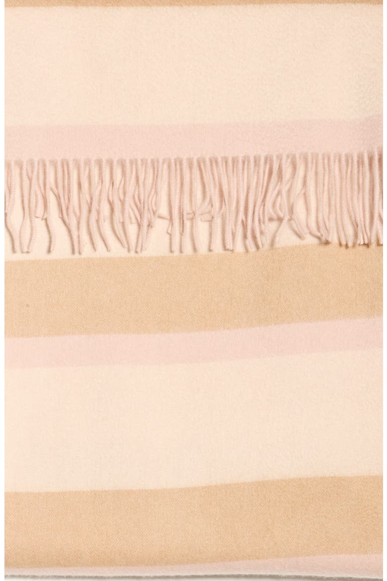 Stripe Fringe Cashmere Wrap Scarf, Alternate, color, MISTY RS COMBO