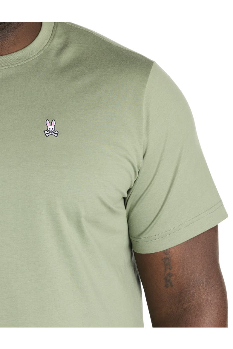 Big & Tall Crewneck T-Shirt, Alternate, color, SEA SPRAY