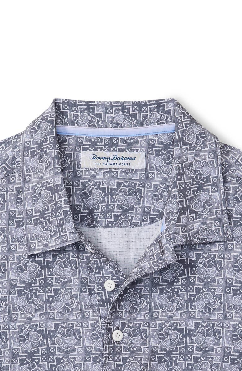 Tommy Bahama Bahama Coast Flora Tiles IslandZone<sup>®</sup> Polo, Alternate, color, Dusk