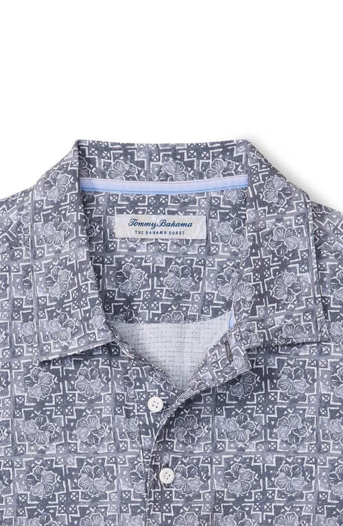 Tommy Bahama Bahama Coast Flora Tiles Islandzone® Polo In Purple