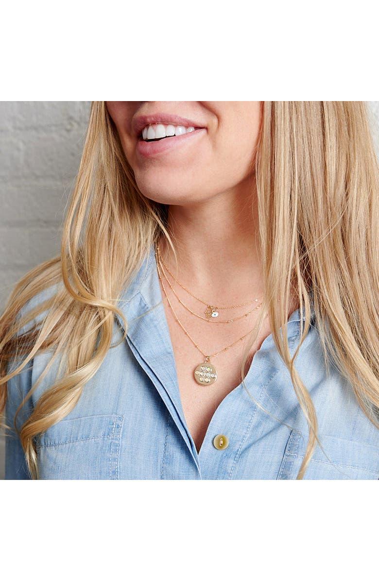 ELLIOT YOUNG "LOVE LOCKET" PENDANT, Alternate, color, Gold