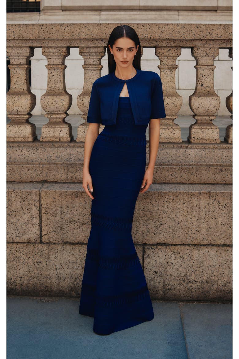 The Caitlin Gown, Alternate, color, STORM