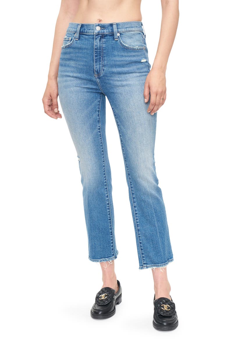 Lennon High Waist Ankle Bootcut Jeans, Main, color, MAE