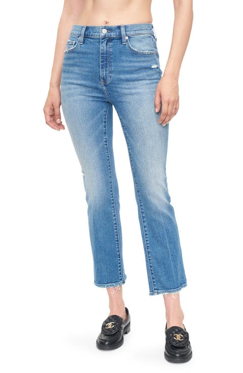 Lennon High Waist Ankle Bootcut Jeans