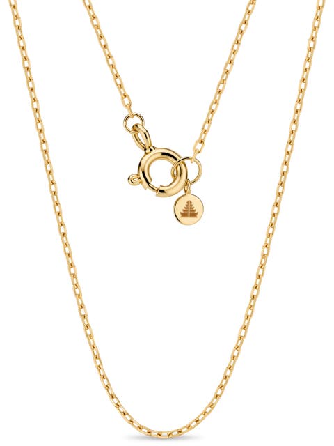 Cable Chain Necklace in 14K Gold