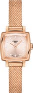Tissot Lovely Square Diamond Bracelet Watch, 20mm