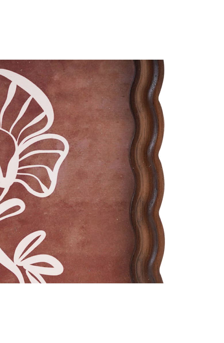 Storied Home Rubberwood Photo Frame, Natural, Alternate, color,