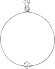 Kate Spade New York spade charm slider bracelet