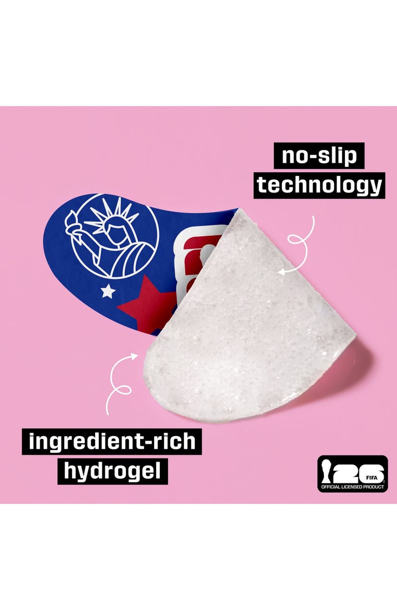 Patchology FIFA USA Smoothing & Hydrating Eye Patches, Alternate, color,