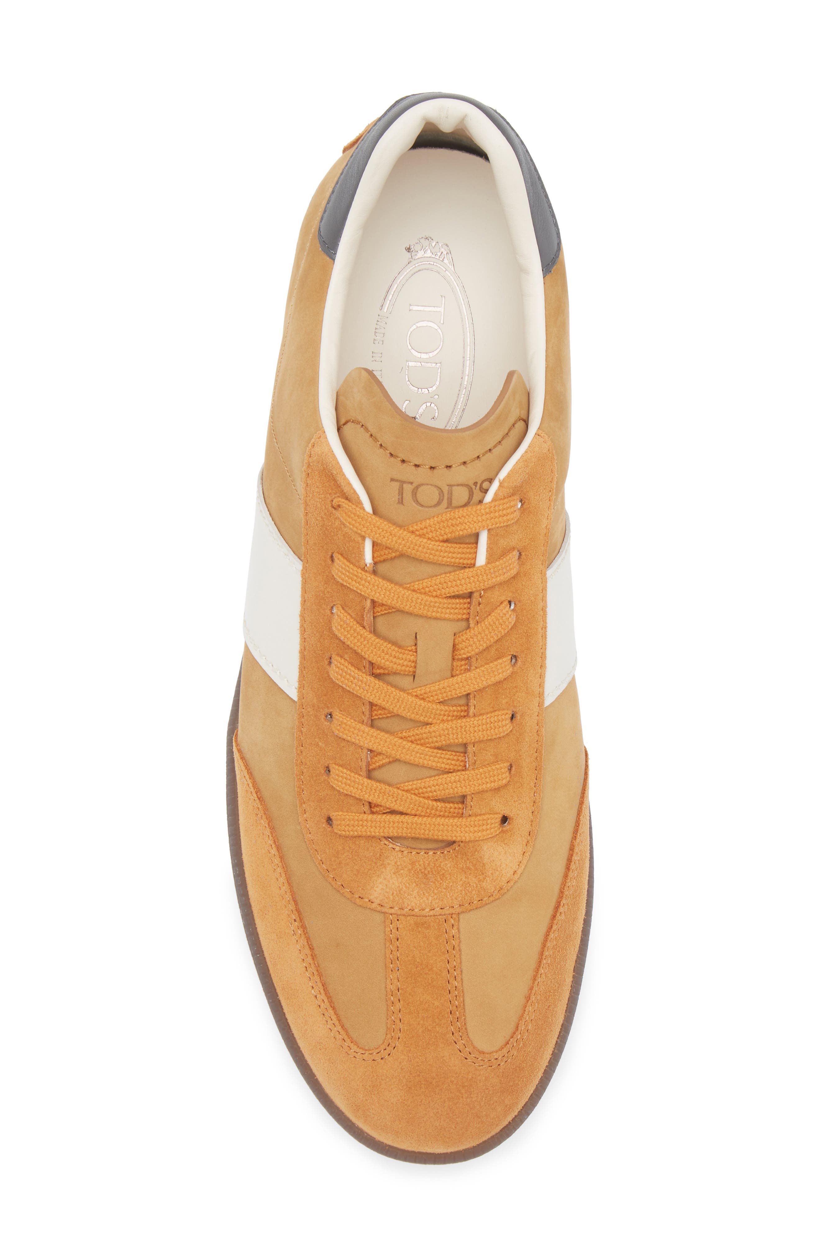 Tod's Tabs Sneaker, Alternate, color, Miele/ Kenia Sc