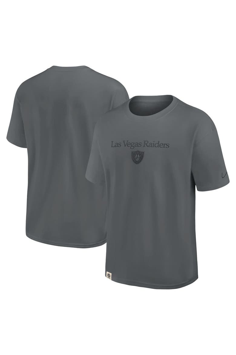 Men's Nike Gray Las Vegas Raiders Glory Max90 T-Shirt, Alternate, color, Gray
