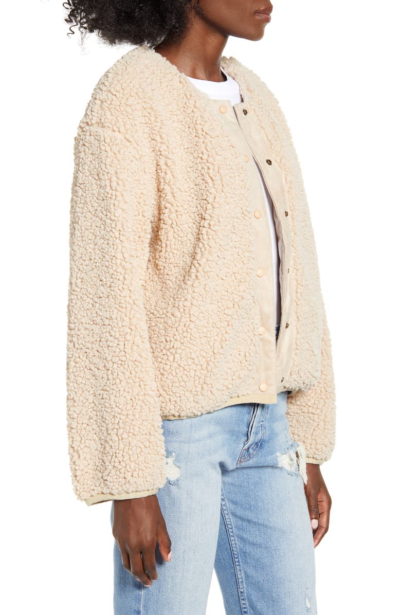 MOON RIVER Fleece Jacket, Alternate, color,