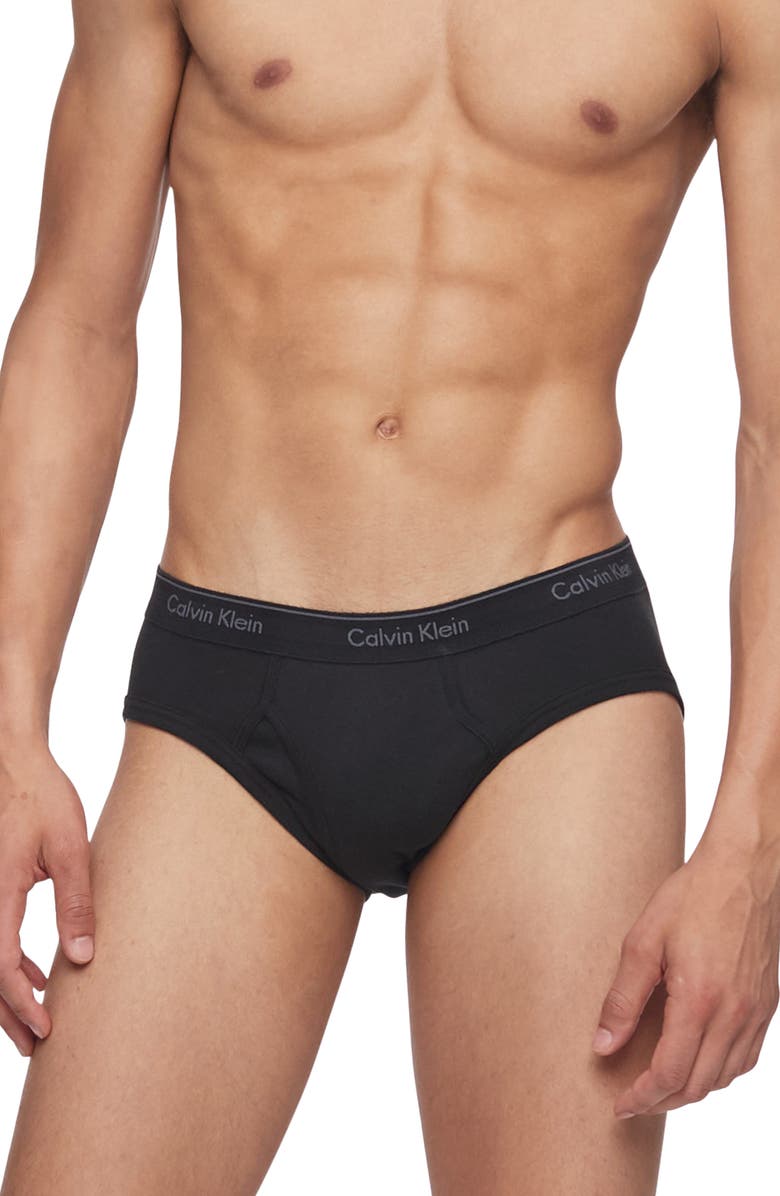 Calvin Klein 4-Pack Hip Briefs, Alternate, color,