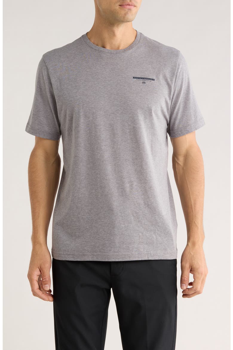 Coast Cruise Cotton Graphic T-Shirt, Main, color, HEATHER MEDIUM GREY