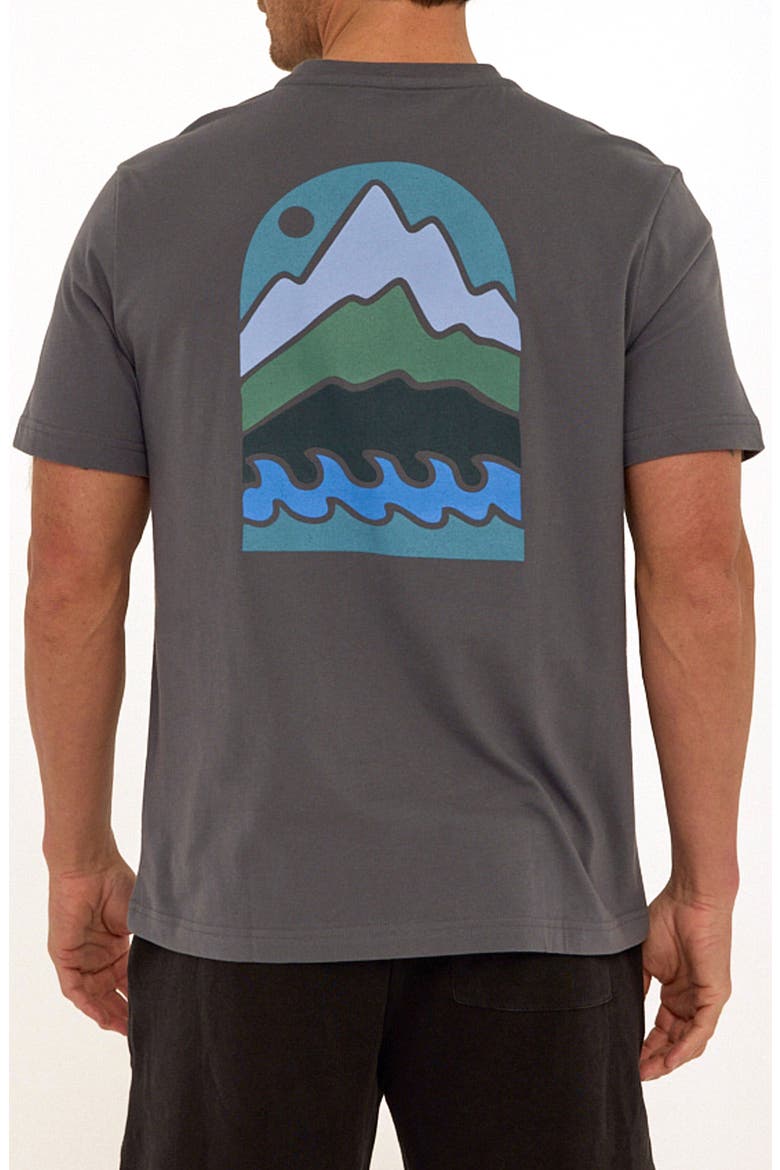 Rise & Fall Cotton Blend Graphic T-Shirt, Alternate, color, QUARRY