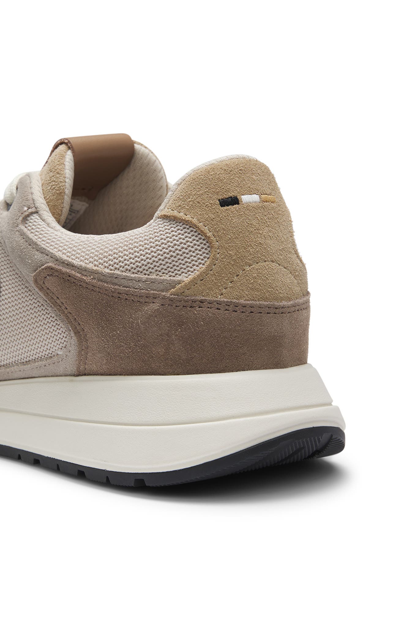 BOSS Vinston Runn Sneaker, Alternate, color, Beige