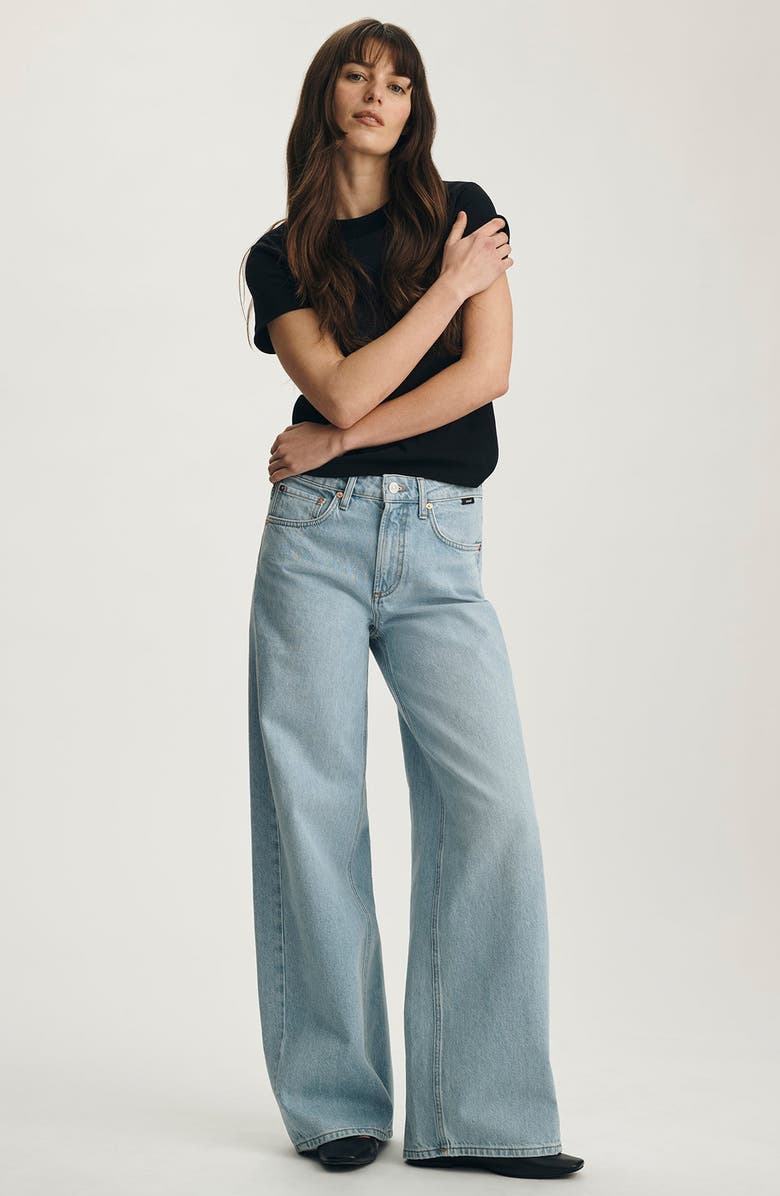 Mavi Jeans Siena High Waist Wide Leg Jeans, Alternate, color,