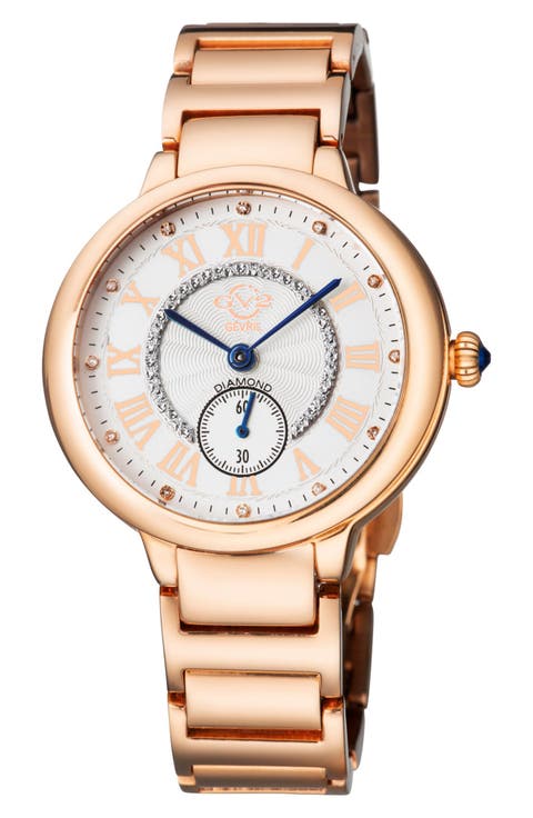 Rome Diamond Bracelet Watch, 36mm - 0.06ct.