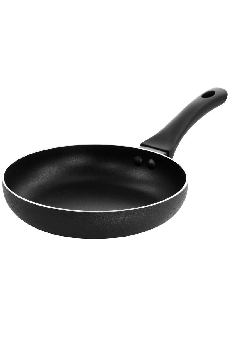Ashford 8 Inch Non Stick Aluminum Frying Pan, Main, color, Black
