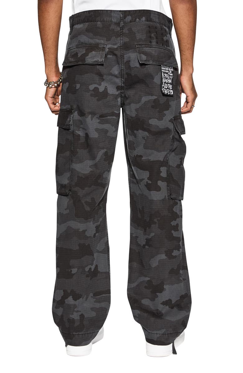Ksubi Fugitive Camo Cotton Cargo Pants, Alternate, color,