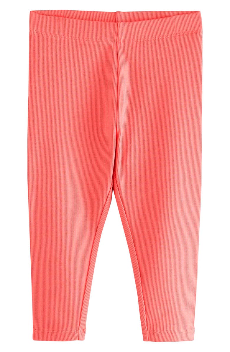 NEXT Kids' Assorted 5-Pack Rib Leggings, Alternate, color, Multi