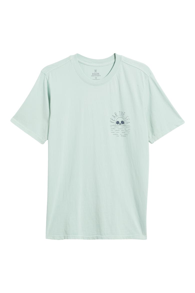 Fear the Sea Graphic T-Shirt, Alternate, color, HARBOR