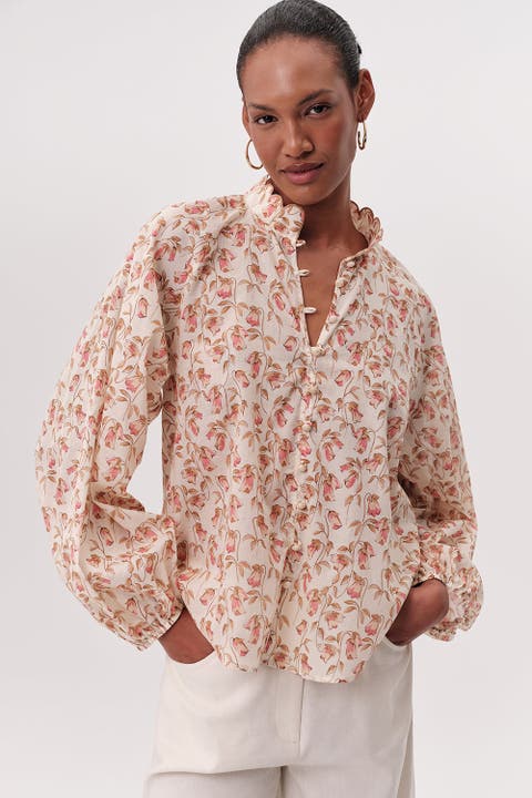 Kathy High Neck Shirt