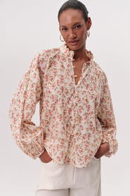 Exquise Kathy High Neck Shirt