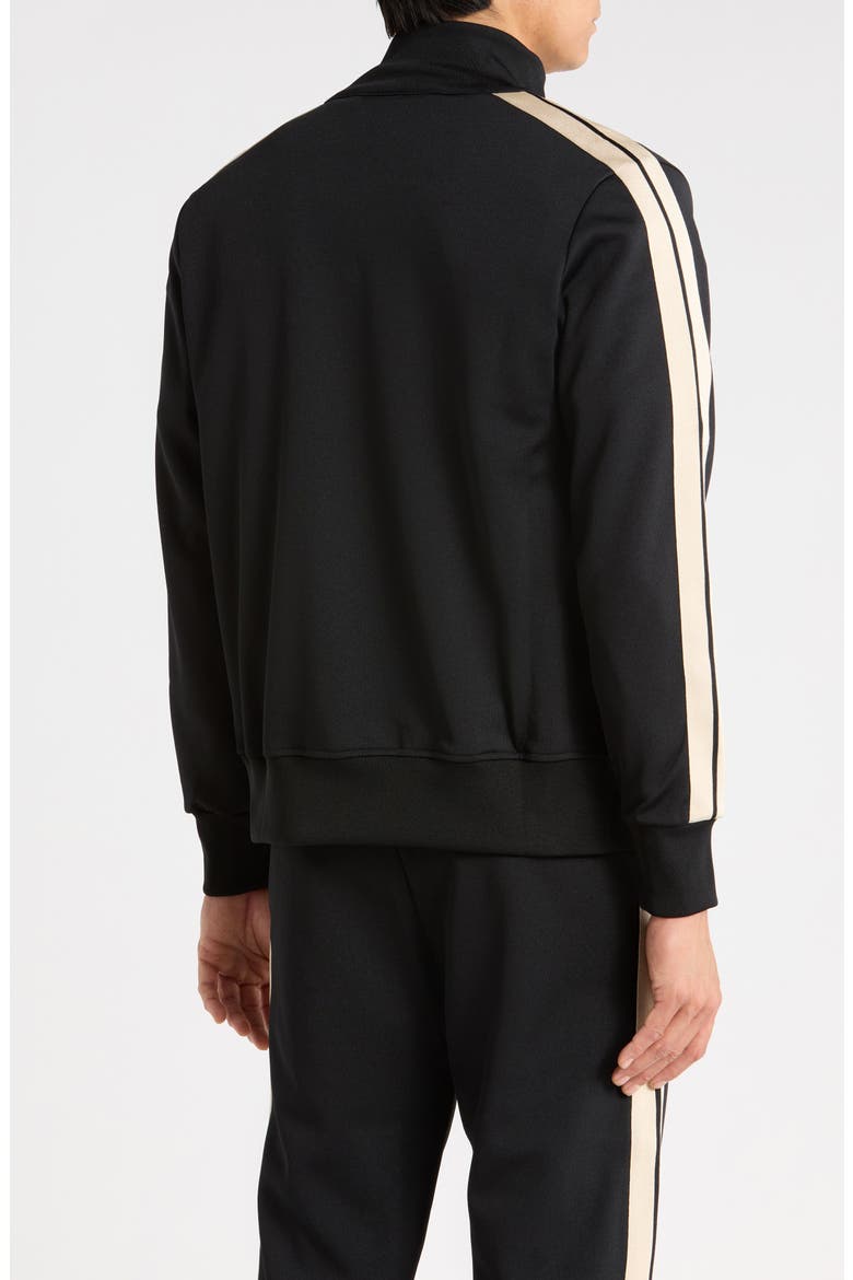 Classic Logo Track Jacket, Alternate, color, BLACK/OFF WHITE