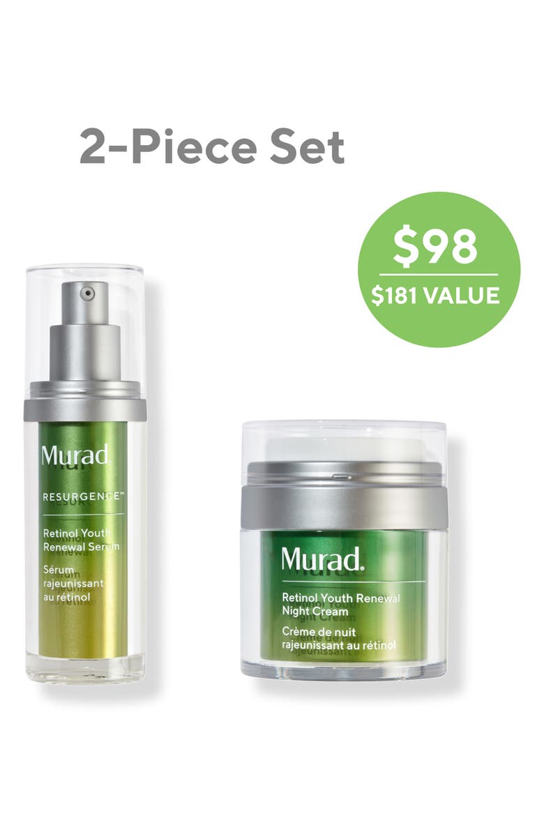Murad<sup>®</sup> Prevent + Renew with Retinol Essentials Set $181 Value, Alternate, color,