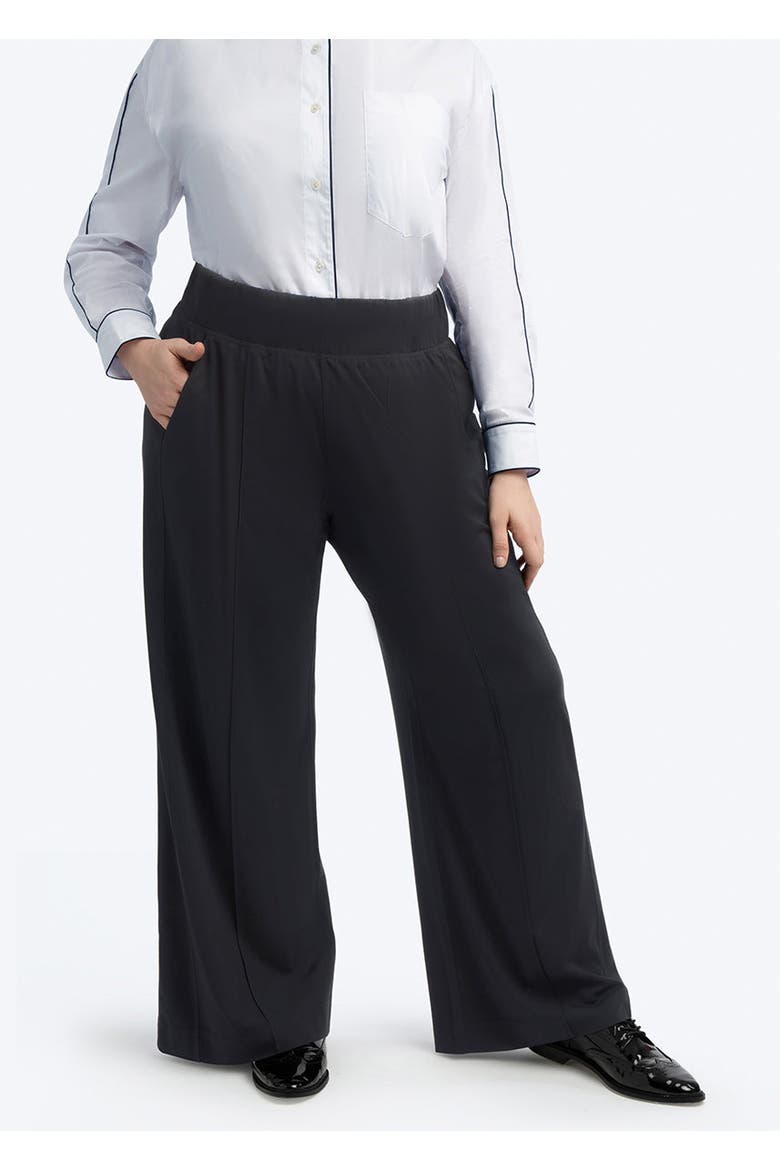 Multitasker Wide Leg Pant Plus Size, Main, color, Black