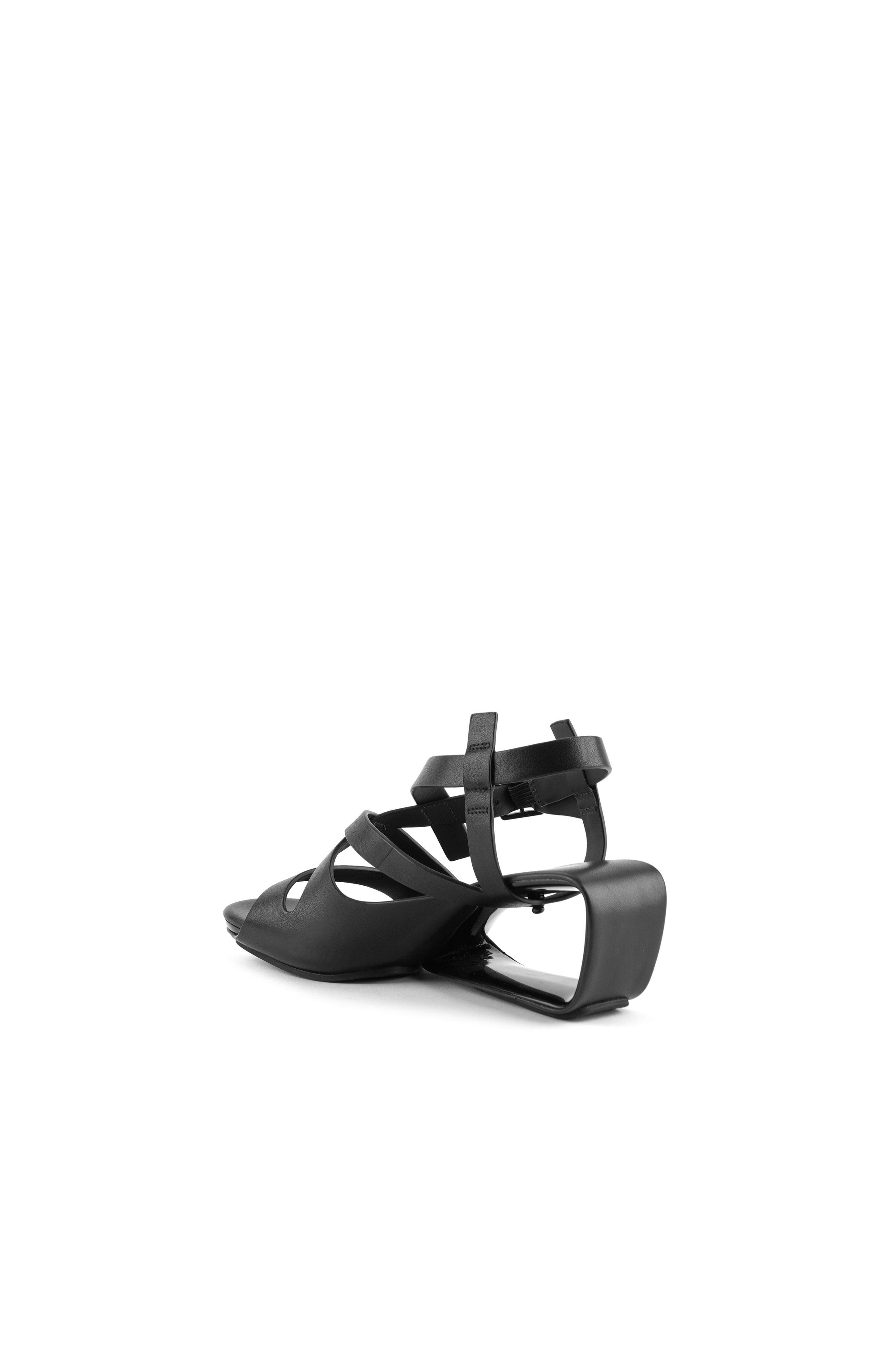 United Nude Mobius Straps Mid Sandals, Alternate, color, Black