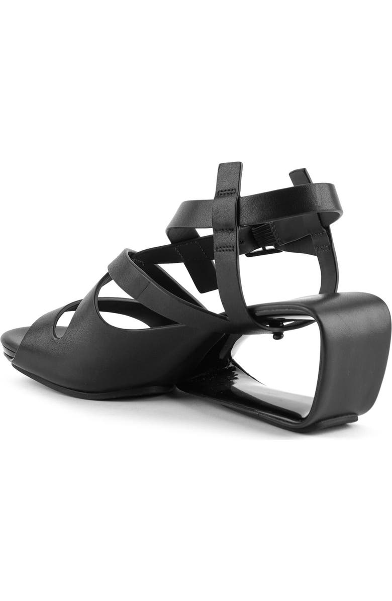 United Nude Mobius Straps Mid Sandals, Alternate, color, Black