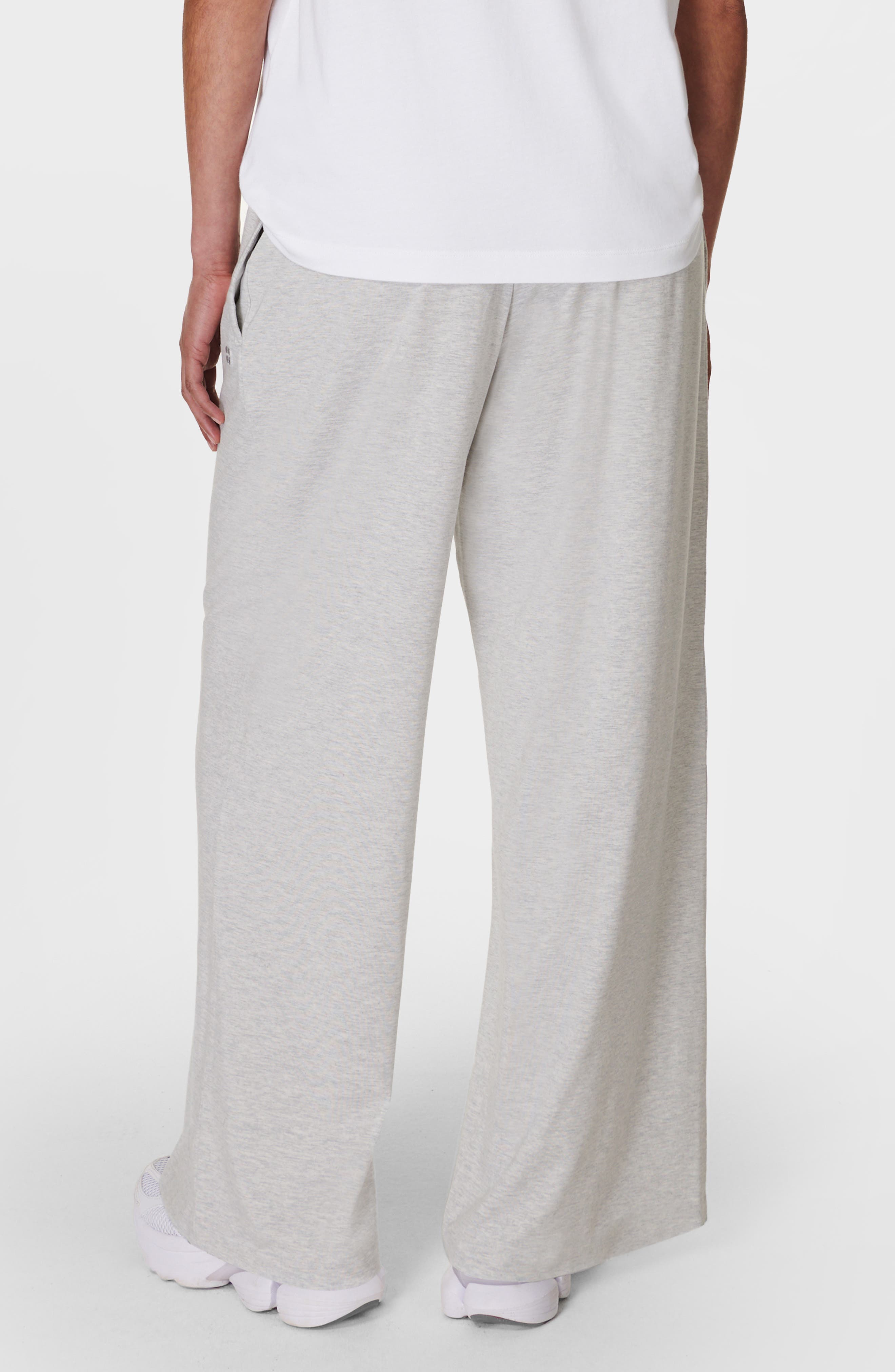 Stretch Modal Knit Wide Leg Pants
